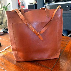 Madewell Transport Tote - English Saddle Leather
